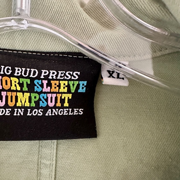 Big Bud Press Mint Green Jumpsuit (UNISEX) - Picture 3 of 4